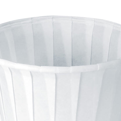CUP, SOUFFLE TREATED 4OZ WHT