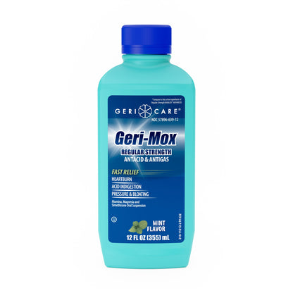 ANTACID, LIQ GERI-MOX ANTIGASREG STRNTH MINT 12OZ
