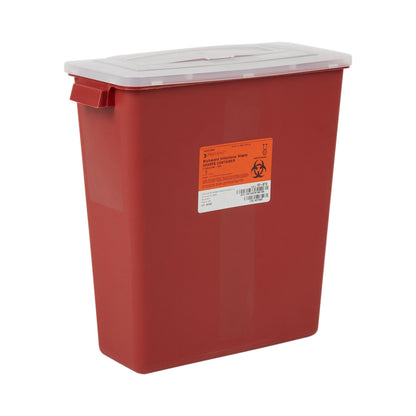 CONTAINER, SHARPS RED 3GL STACKABLE