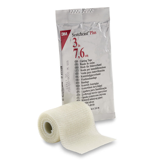 TAPE, CAST SCOTCHCAST 3"X4YDSWHT