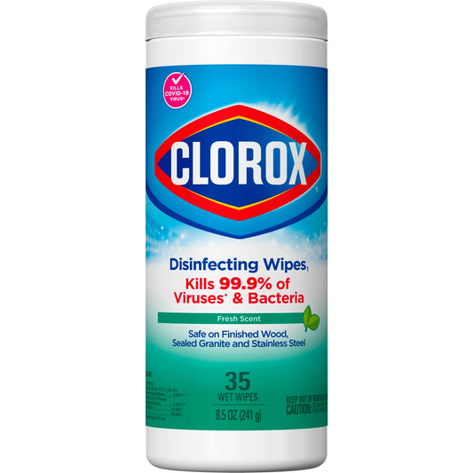 WIPE, CLOROX DISINFECTING FRESH SCNT