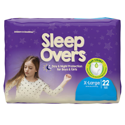 UNDERWEAR, PULL-ON PROT SLEEP-OVR YTH XLG