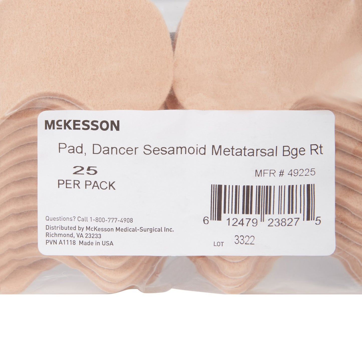 PAD, DANCER SESAMOID BGE RT