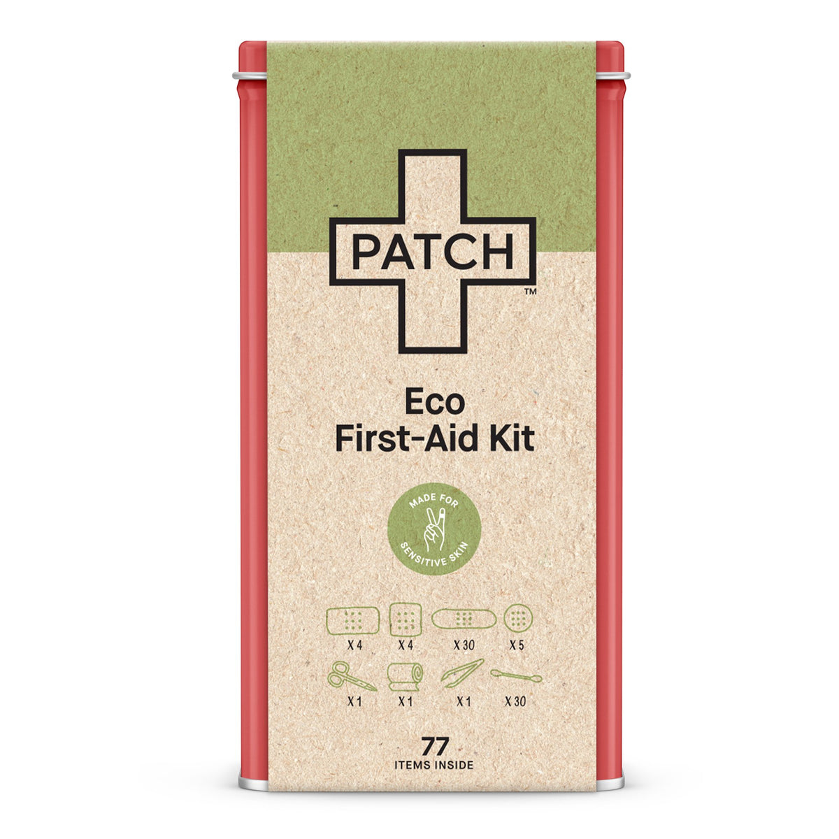 BANDAGE KIT, WOUND PATCH ECO FIRST AID