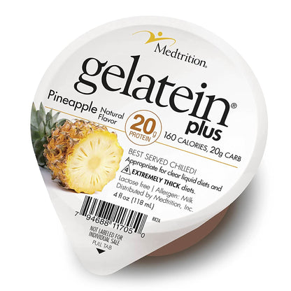 NUTRIENT, GELATIN PLUS PINEAPPLE 4OZ CUP