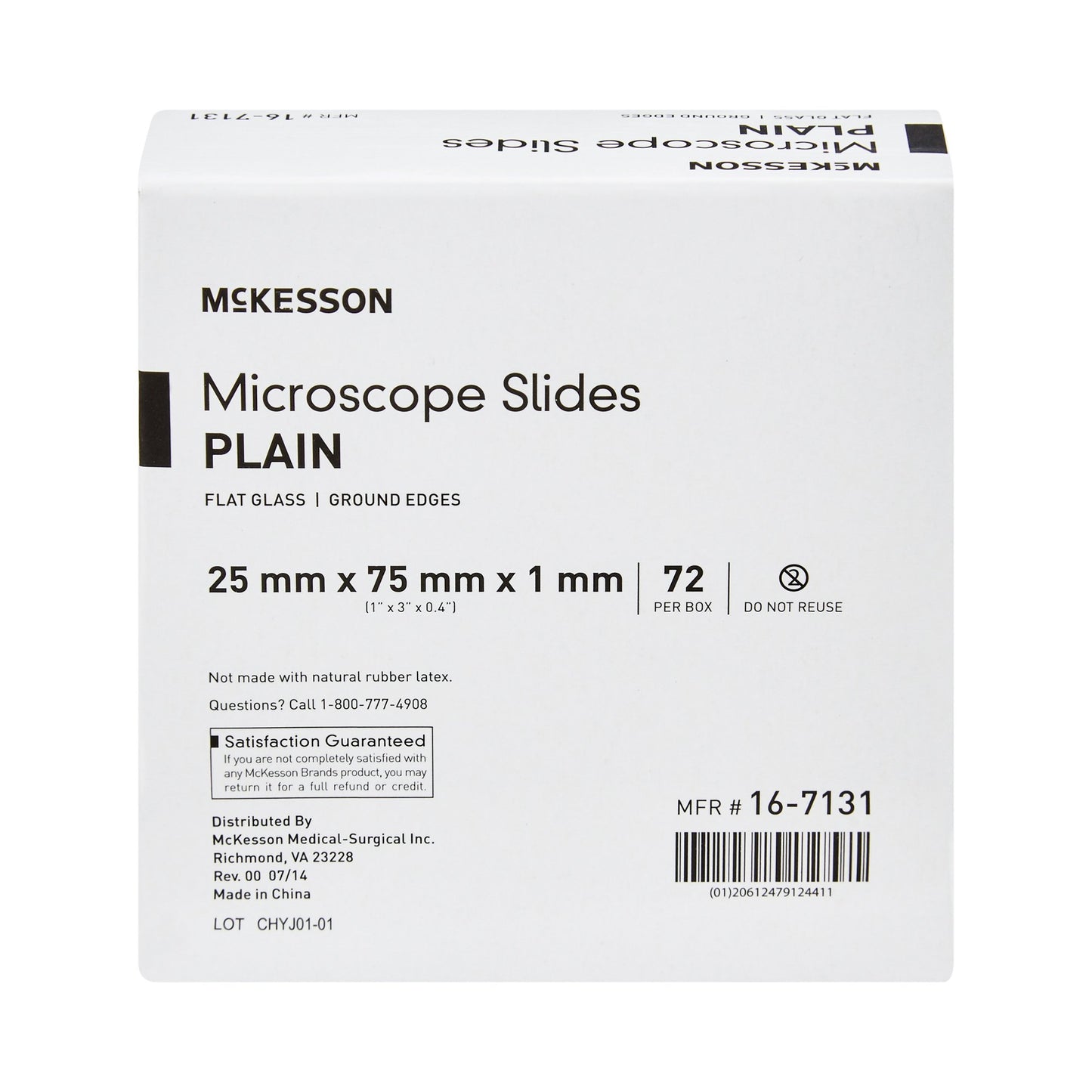 SLIDE, PLAIN 3X1X1