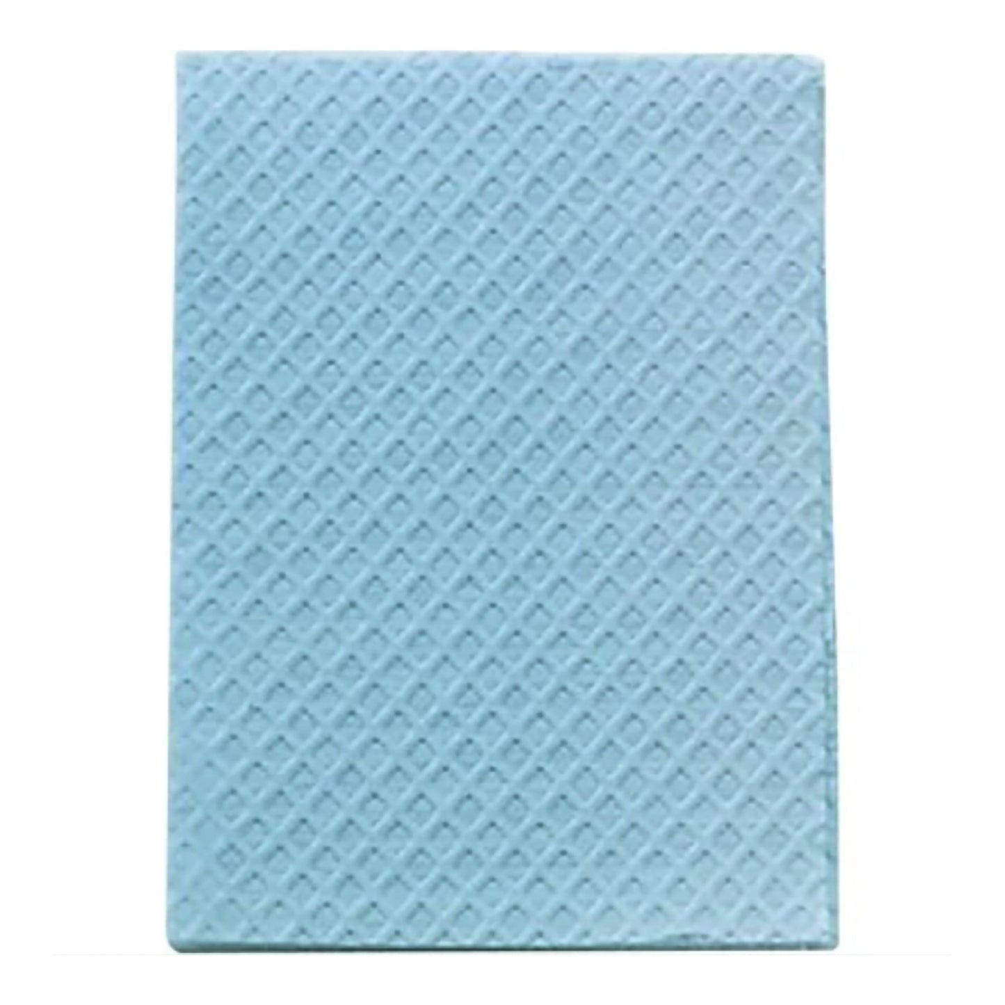 TOWEL, PROF 2PLY POLY BLU 13X18