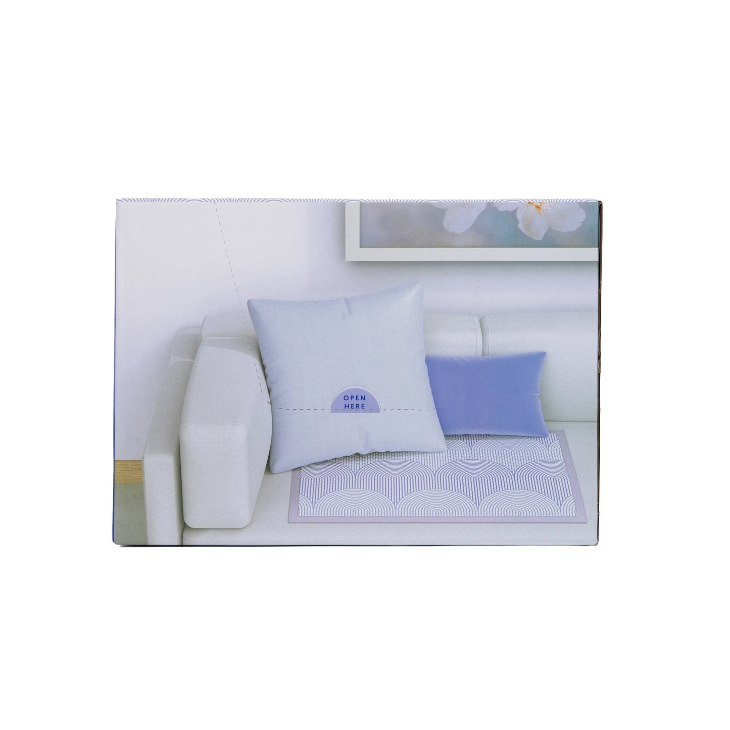 UNDERPAD, FLOURISH ABSRB F/SOFAS/BED PERIWINKLE