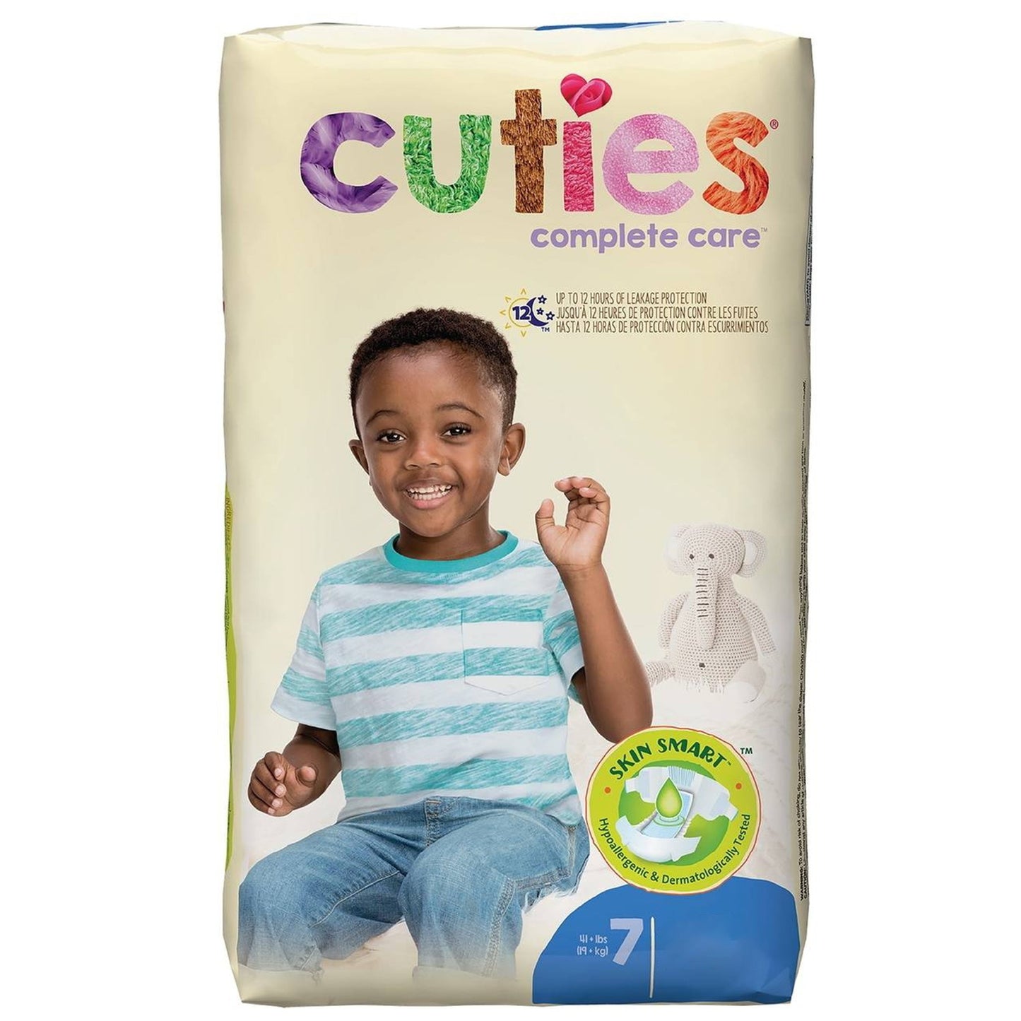 DIAPER, BABY CUTIES PREVAIL 41+LBS SZ7