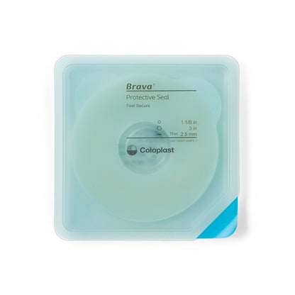 SEAL, F/OSTOMY POUCH BRAVA THIN 1 1/8"X3"
