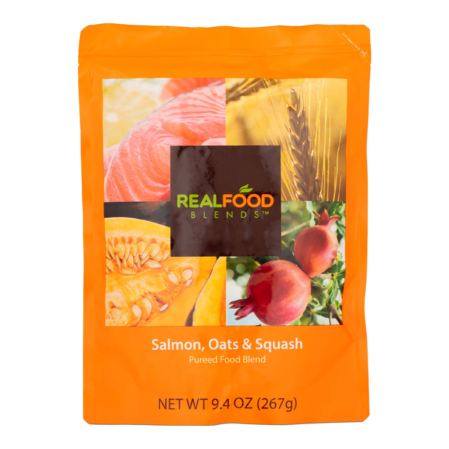 ENTERAL FEEDING, SALMON/OATS &SQUASH