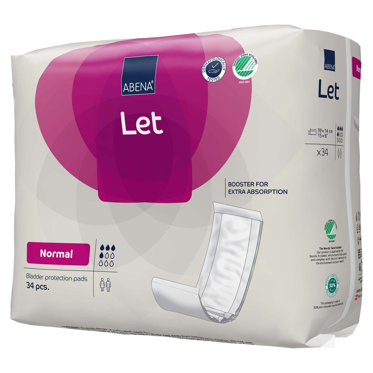 PAD, INCONT ABENA LET PREM BOOSTER ADLT NORMAL