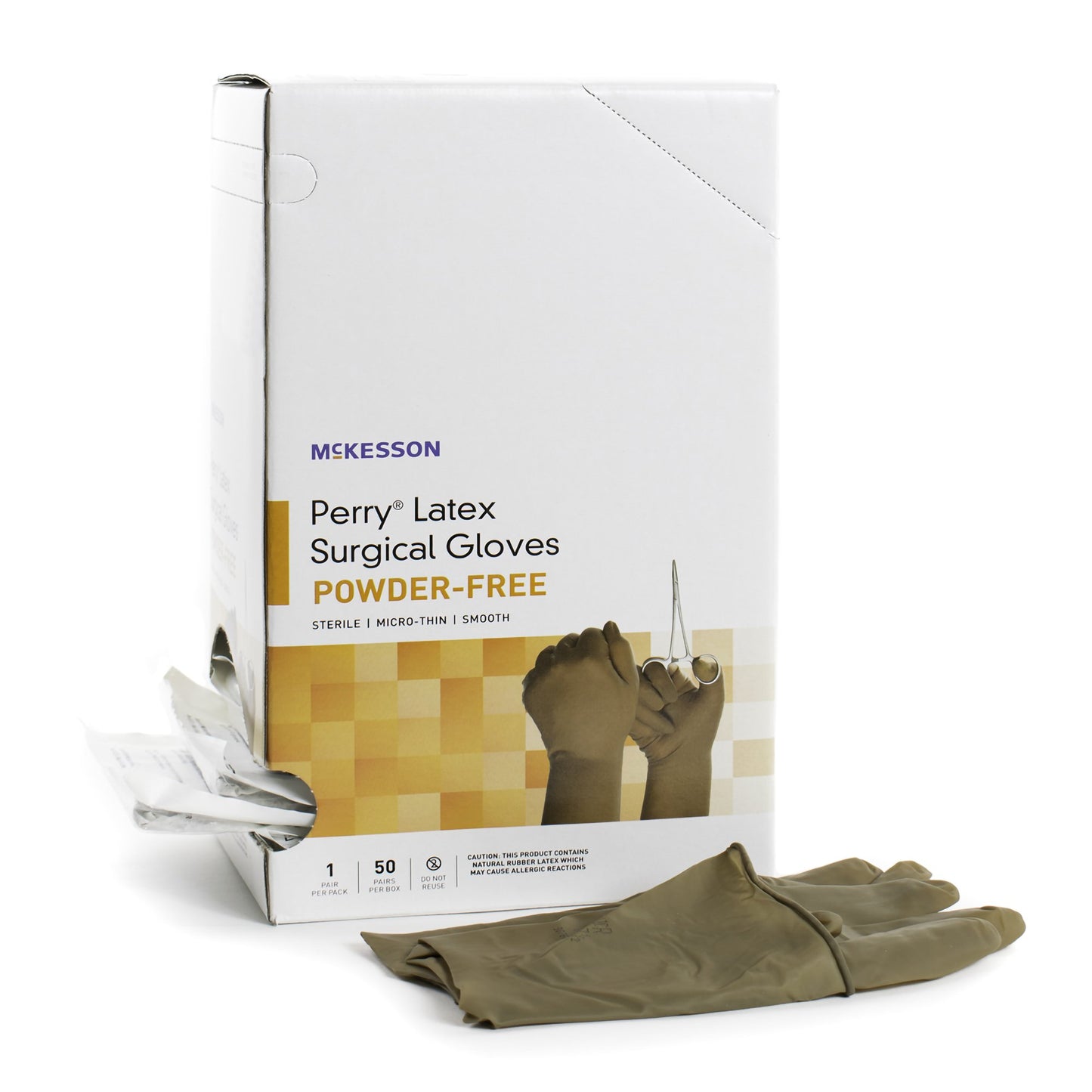 GLOVE, SURG LTX 9.0 STR2 SMTHMICROTHIN