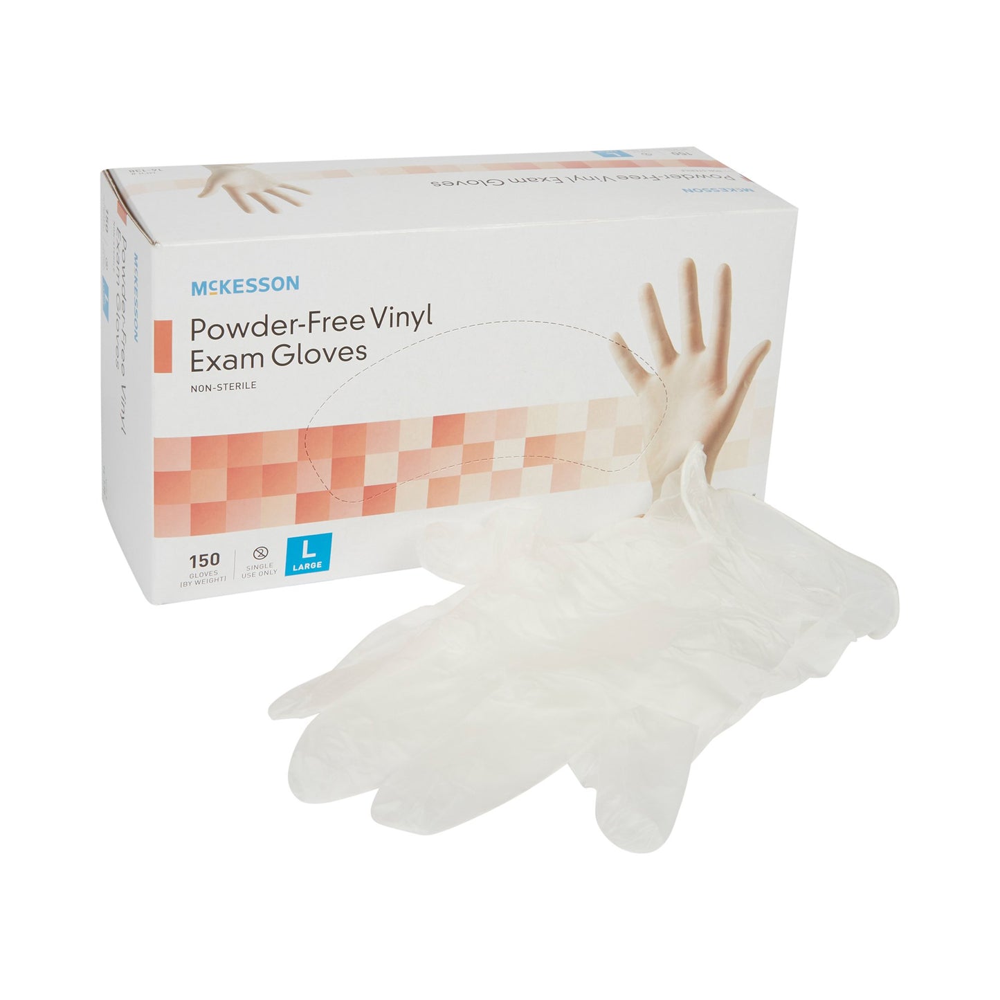 GLOVE, EXAM VNYL LG N/S