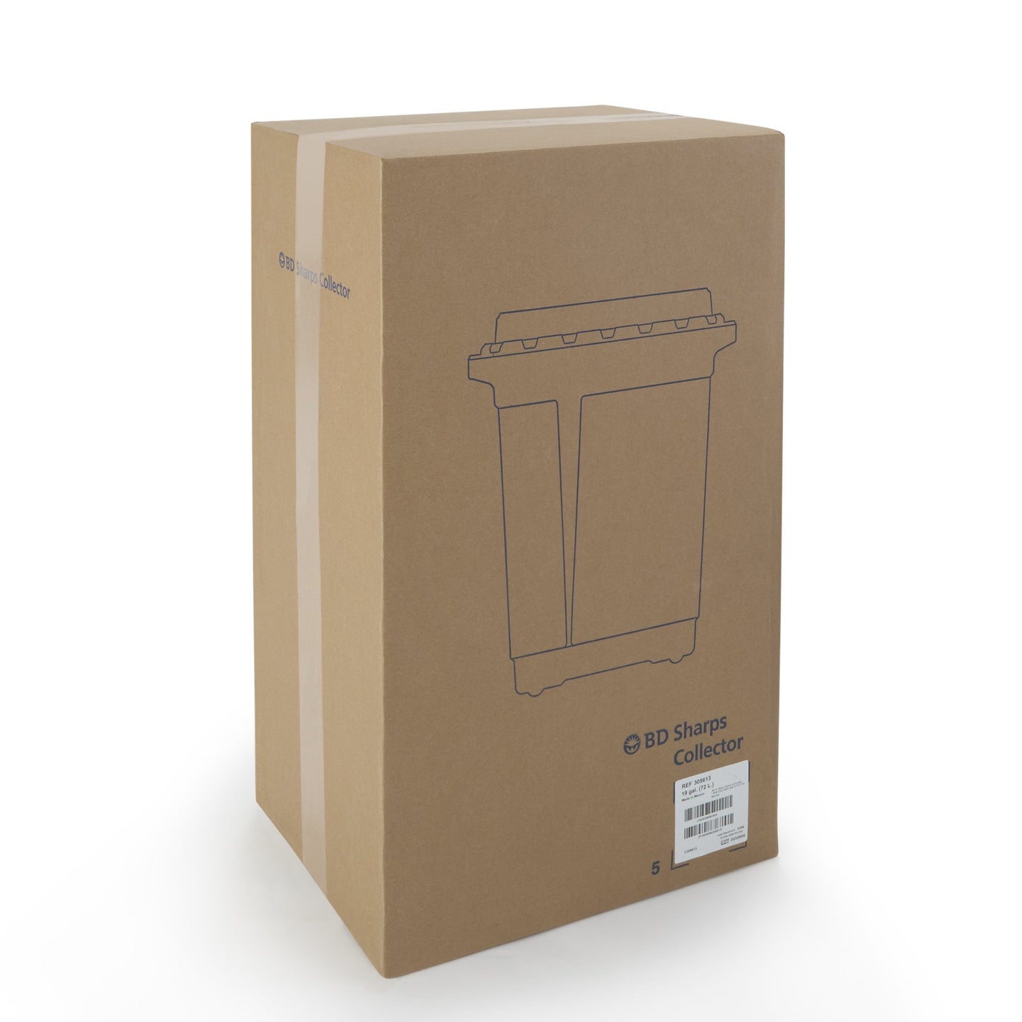 CONTAINER, SHARPS CHEMO YLW 19GL