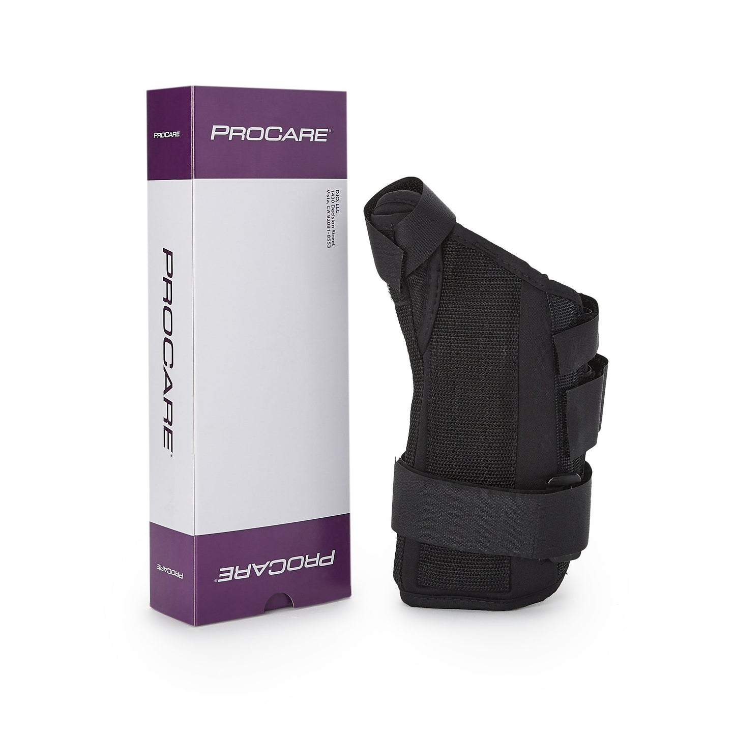 WRIST SUPPORT, W/ABDUCTED THUMB LT MED DJORTH