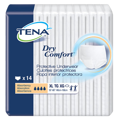 UNDERWEAR, TENA DRY COMFORT XLG