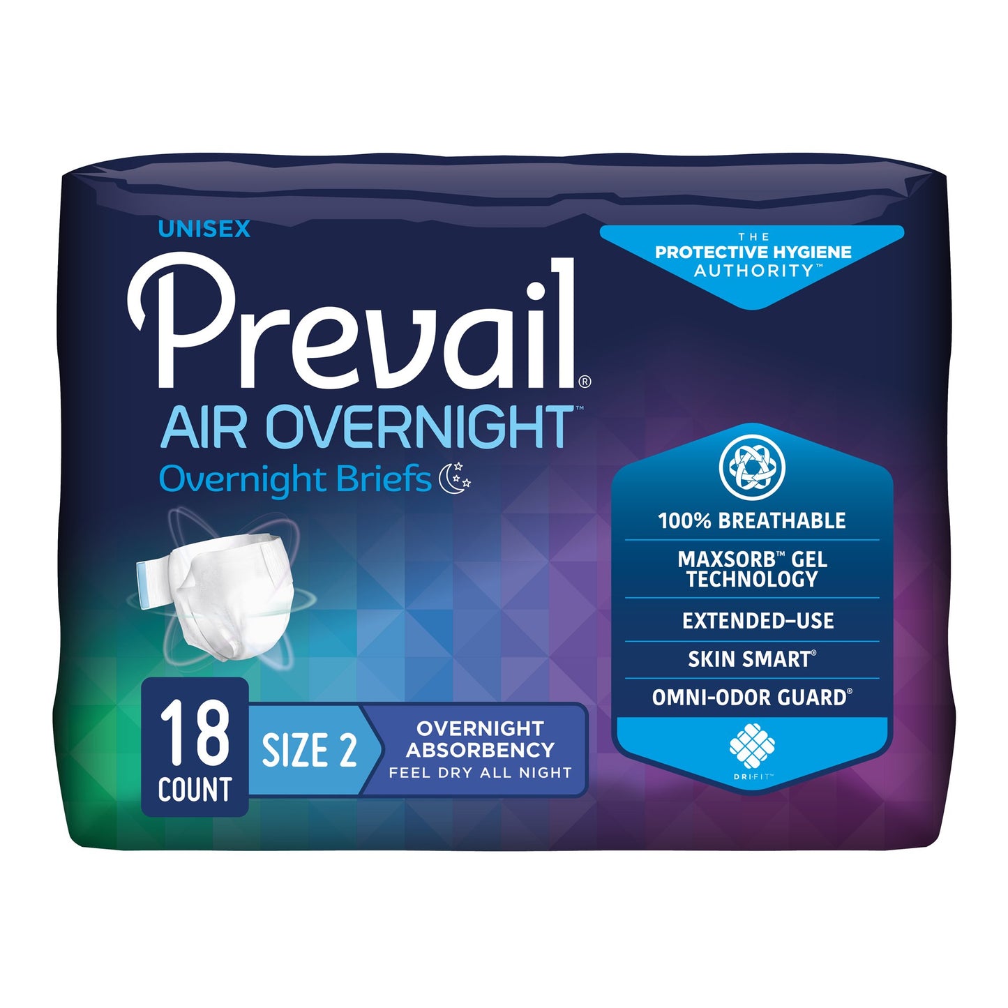 BRIEF, INCONT PREVAIL AIR SZ245"-62"