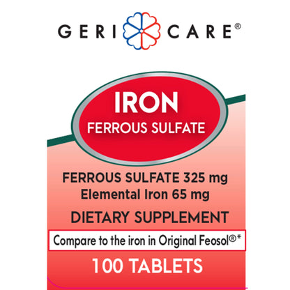 FERROUS SULFATE, 5G 325MG