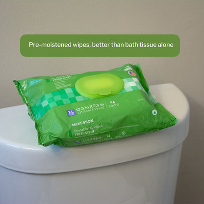 WIPE, WET FLUSHABLE XL SCENTEDSFT PK W/LID