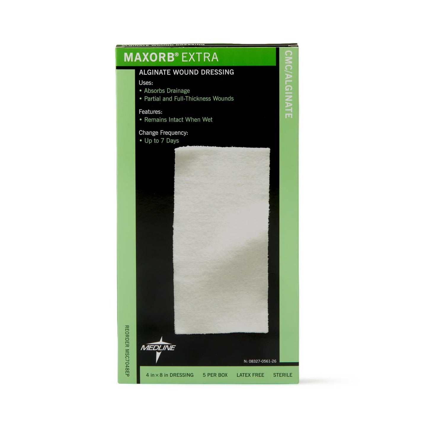 DRESSING, MAXORB X ALGINATE CAL 4X8