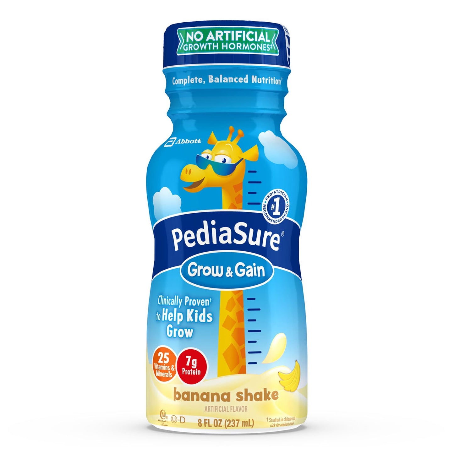 PEDIASURE, BANANA 237CAL 8OZ