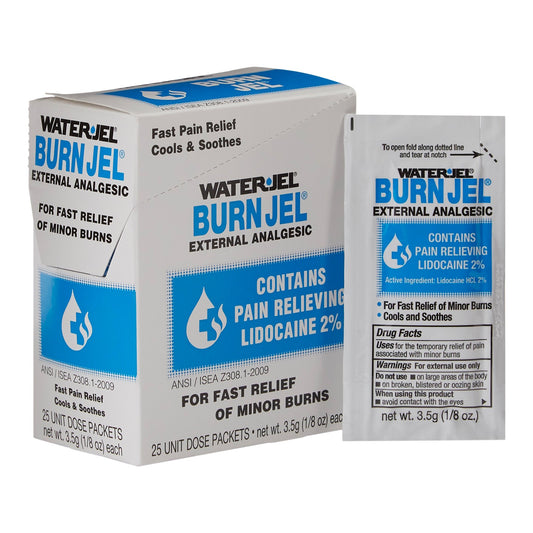 GEL, BURN WATERJEL 1/8 OZ PKT