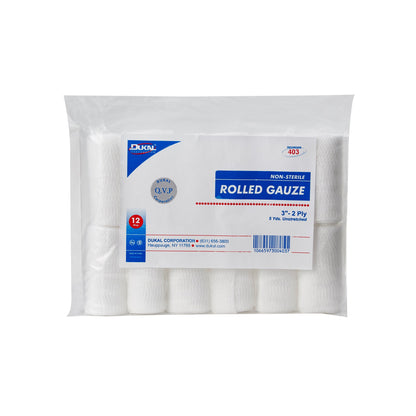 GAUZE, ROLLED N/S 3" 2PLY