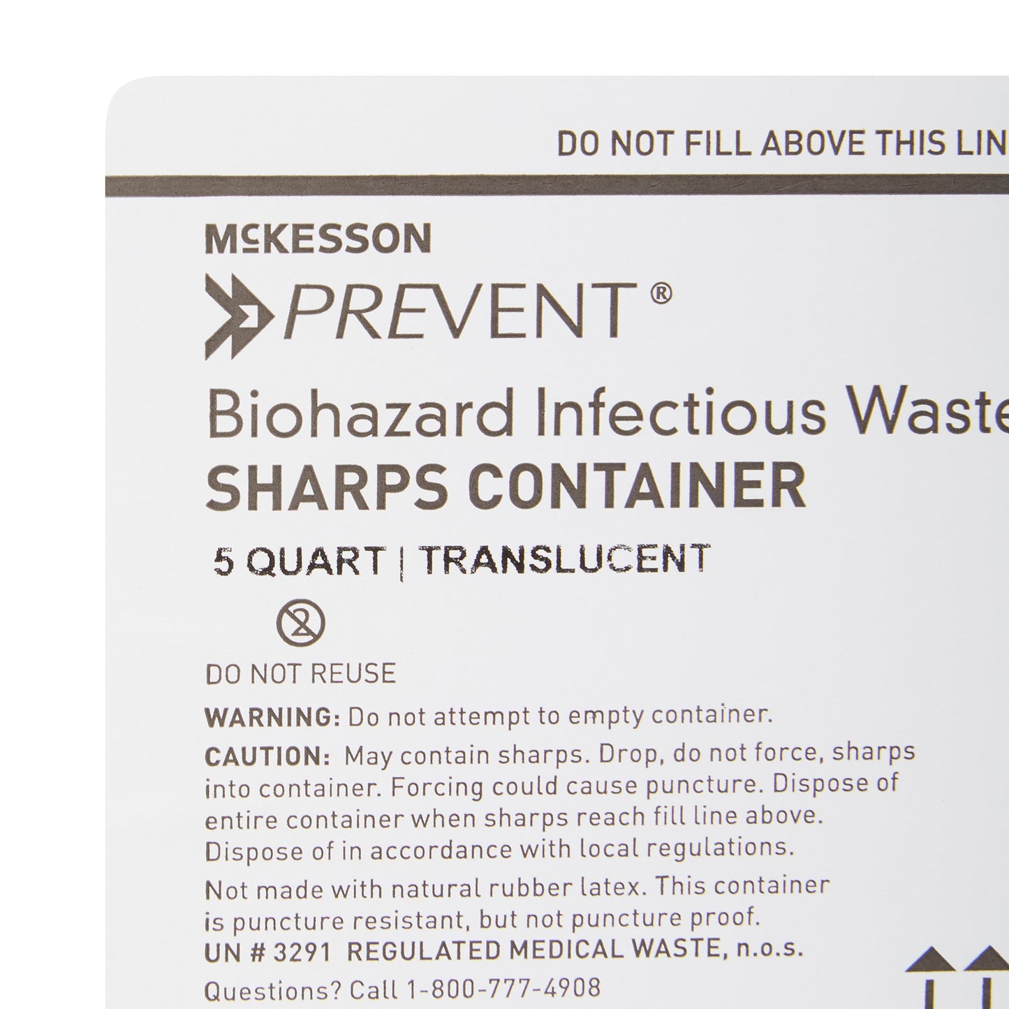 CONTAINER, SHARPS CLR 5QT HORIZ