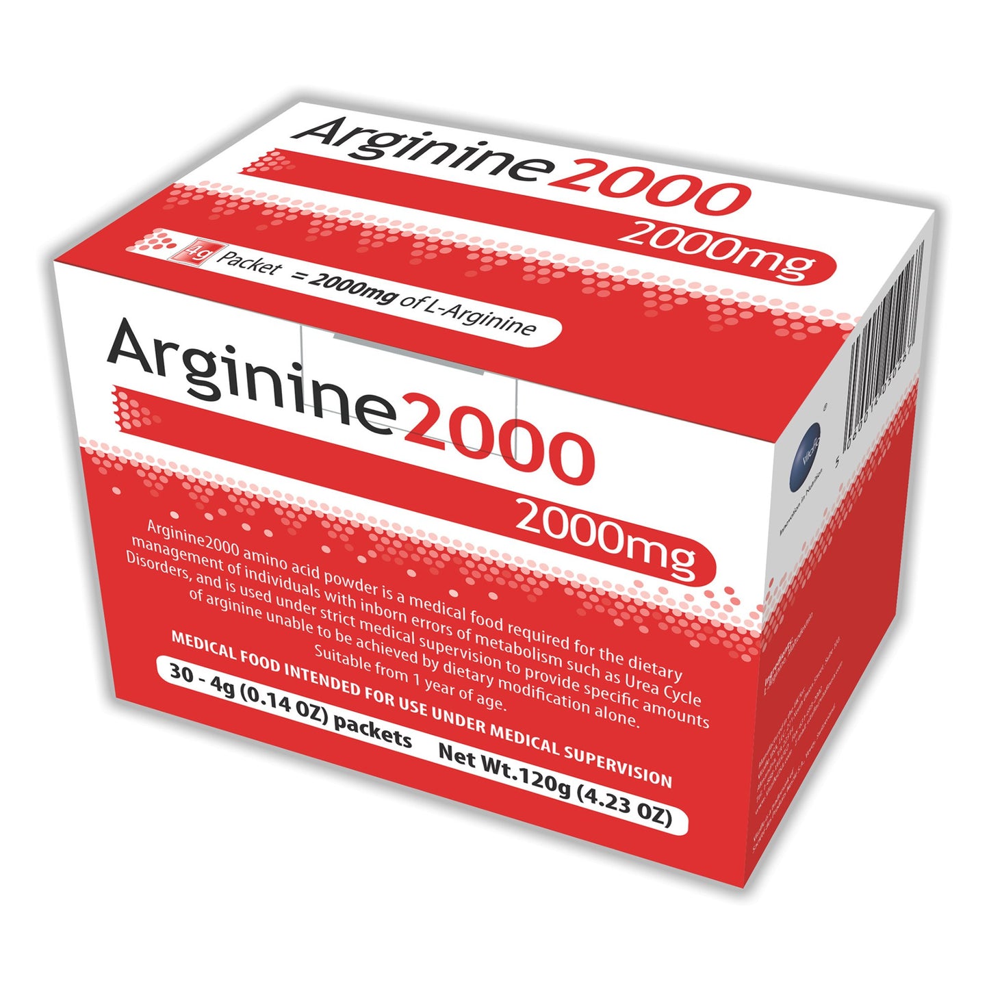 VITAFLO ARGININE 2000, PDR AMINO ACID 4GM