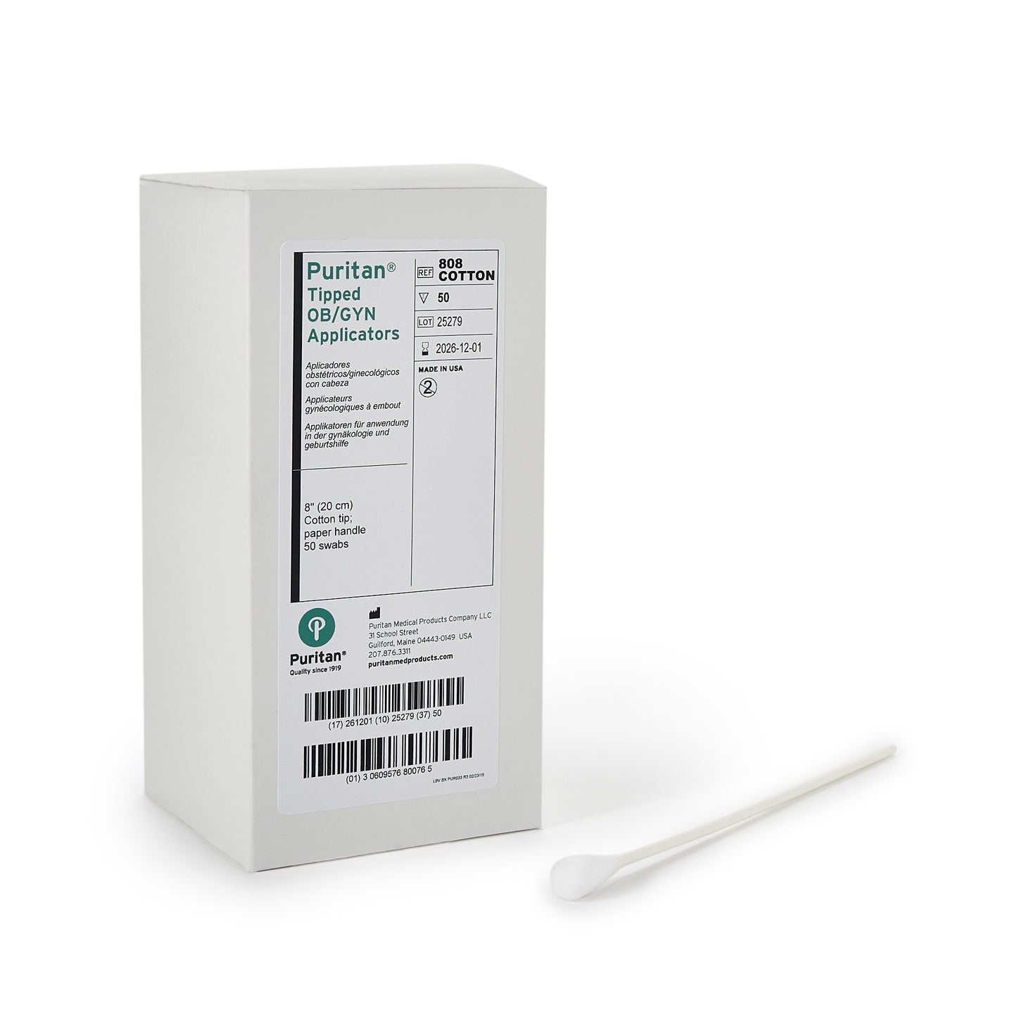 SWAB, OB/GYN CTNTP N/S 8"