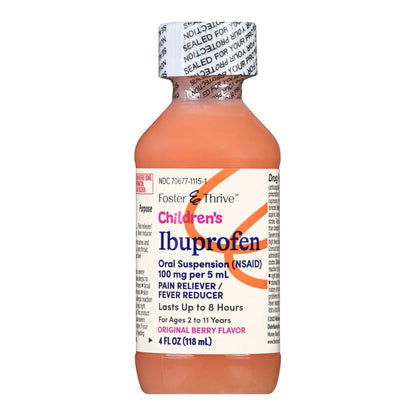 IBUPROFEN, SUSPN ORAL FT CHLDBERRY 4OZ