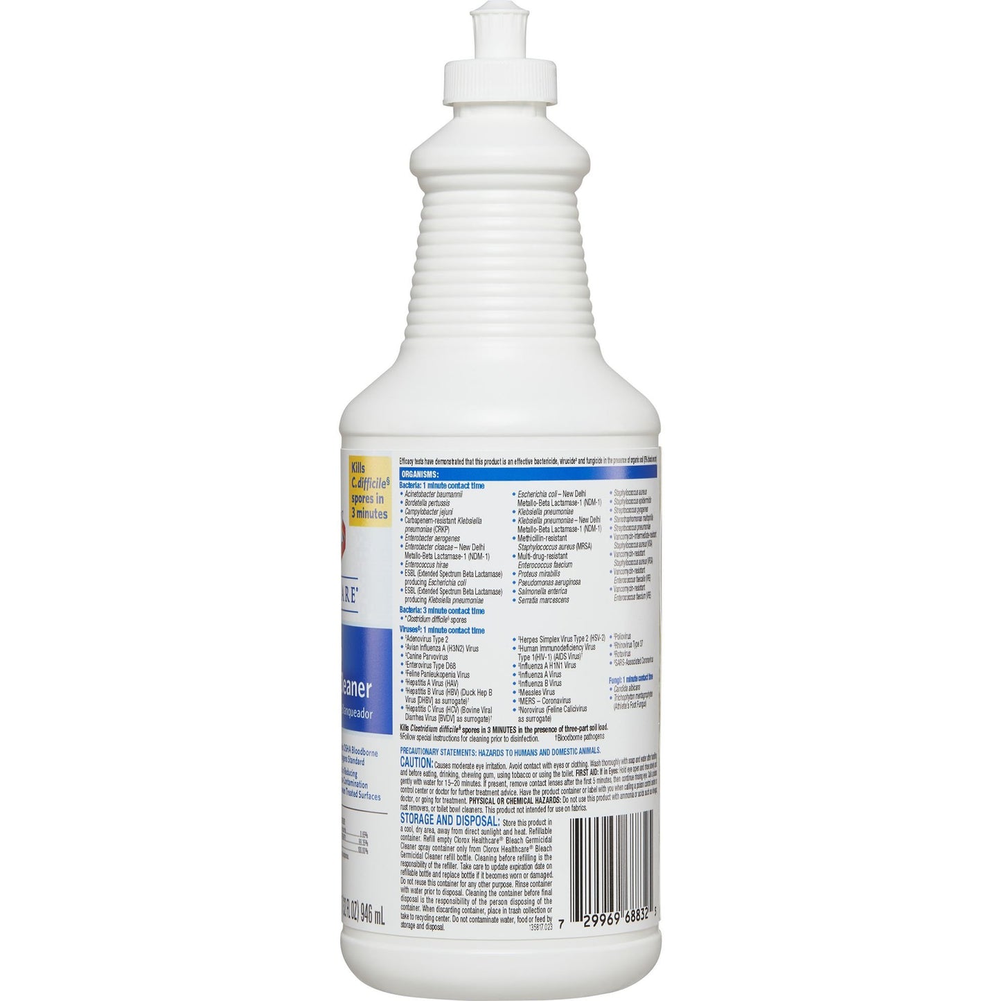 CLEANER, CLOROX DISPATCH DISINF PUSH/PULL 32OZ