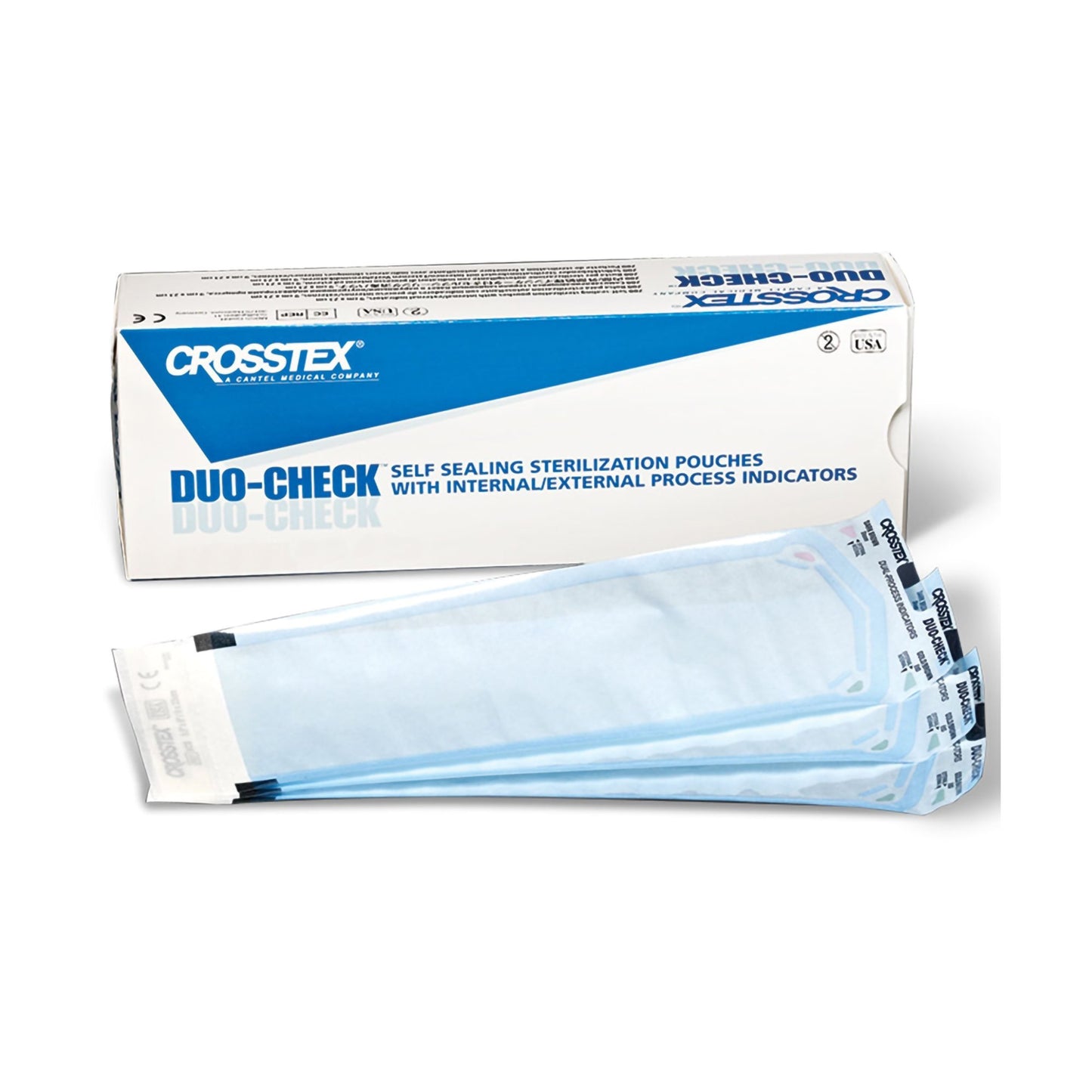 POUCH, DUO CHECK SELF SEAL 3.5X22"