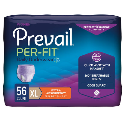 UNDERWEAR, PREVAIL PER-FIT WOMEN 58"-68" XLG