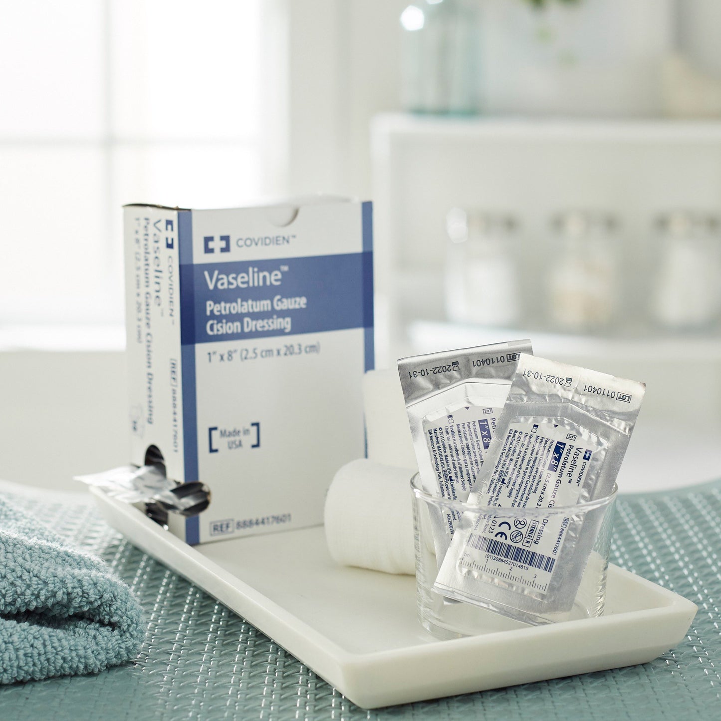 GAUZE, CISION DRSNG STR 1"X8"