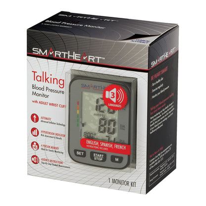 MONITOR, BP TALKING W/WRIST CUFF ADLT