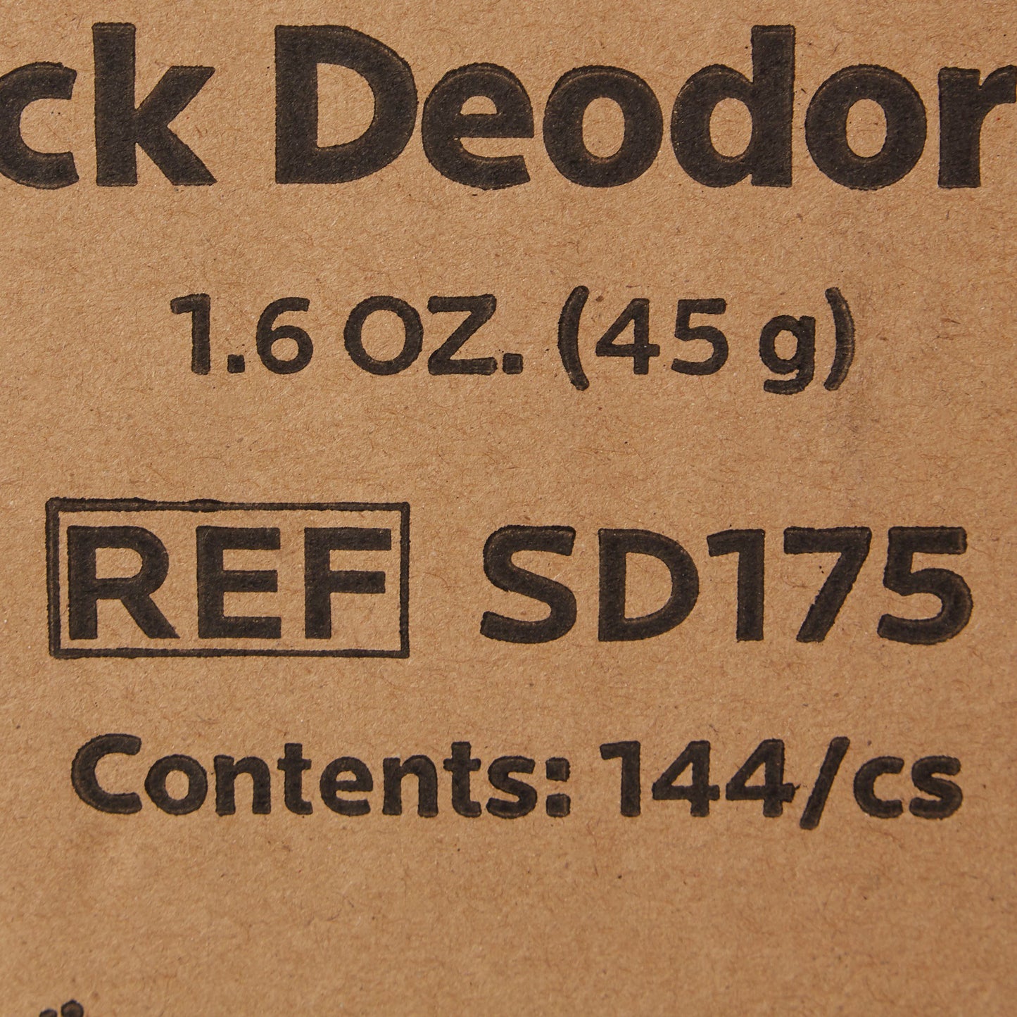 DEODORANT, STICK CLR 1.6OZ