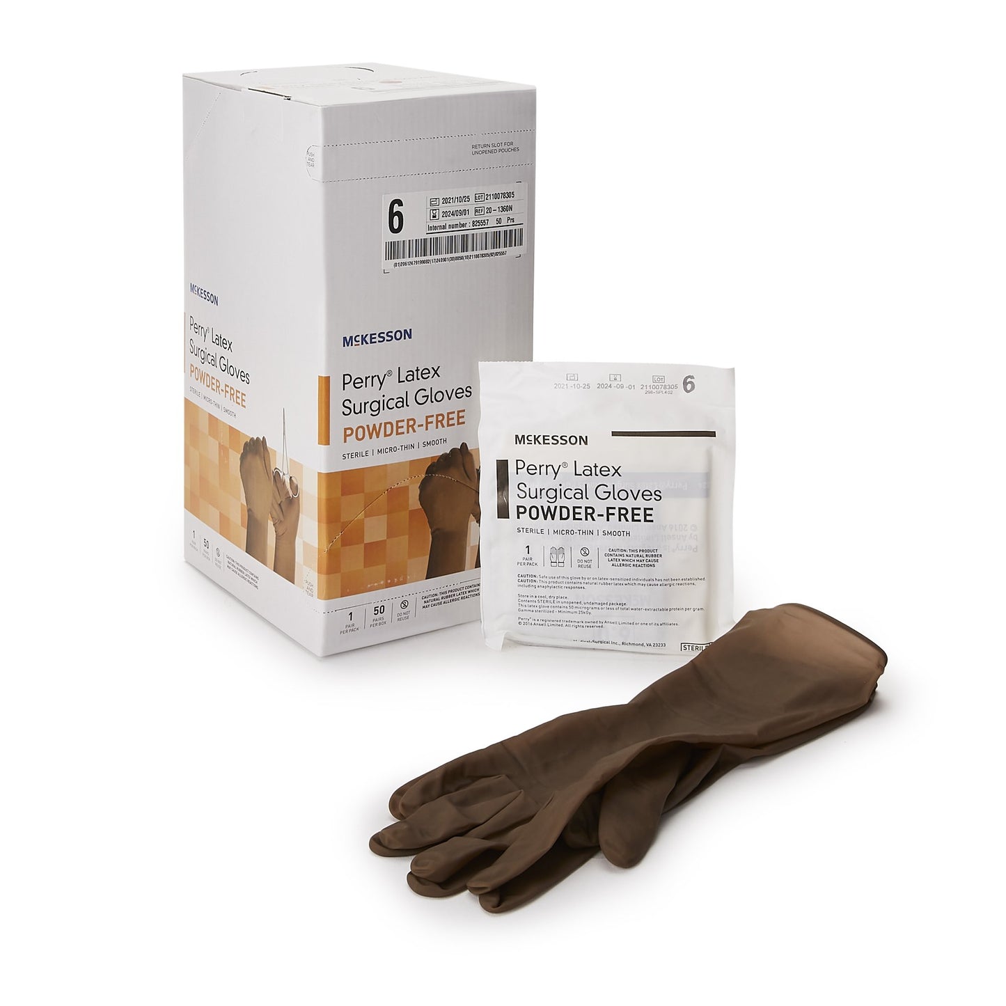 GLOVE, SURG LTX 6.0 STR2 SMTHMICROTHIN