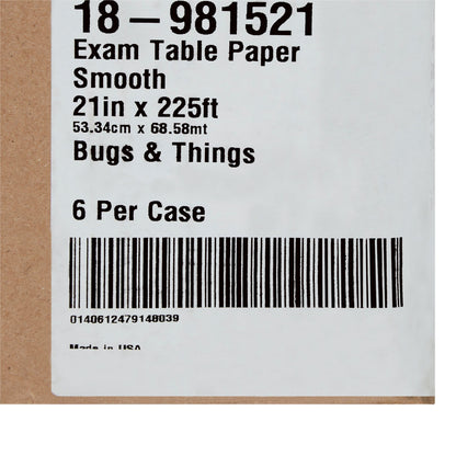 PAPER, TABLE SMOOTH BUGS PRNT21"X225'