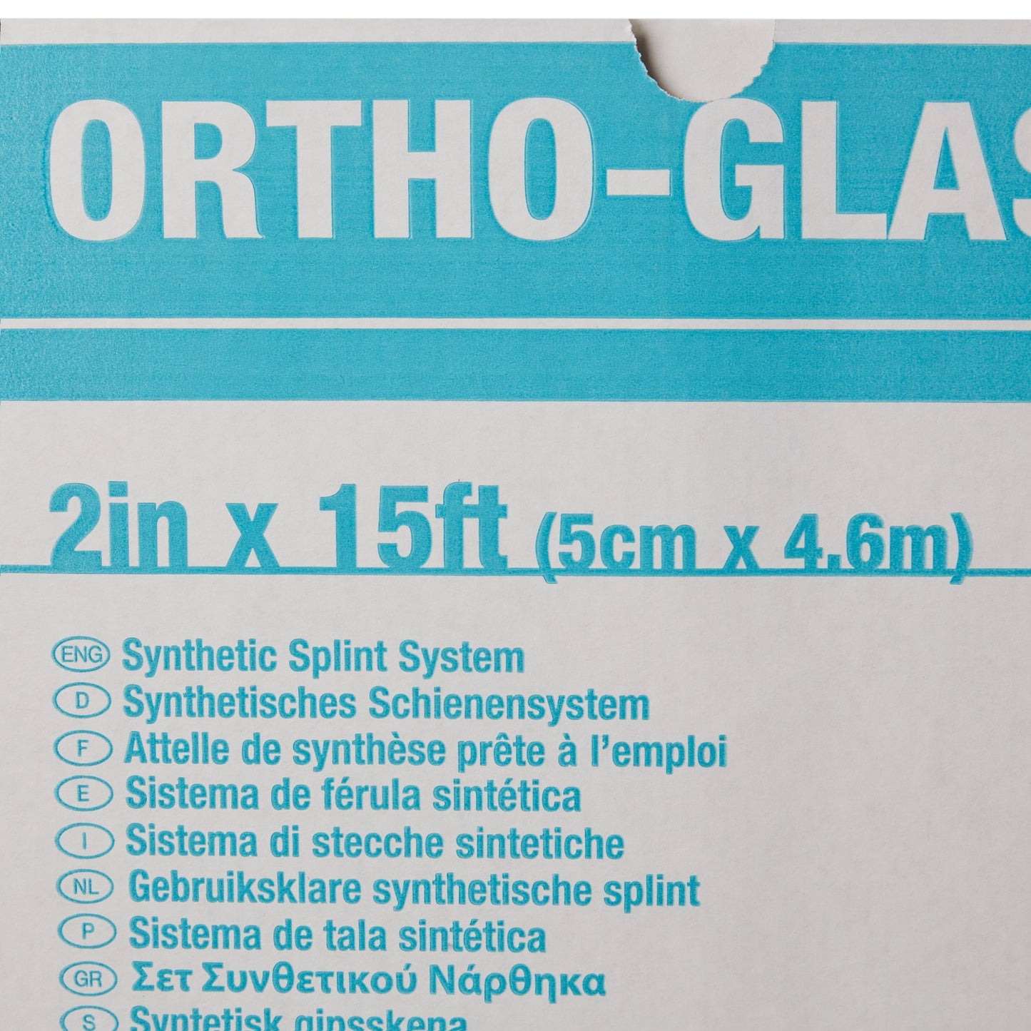 ROLL, SPLINT ORTHOGLASS 2"X15'