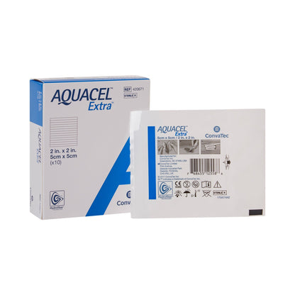 DRESSING, WND AQUACEL X HYDFBRW/O BORDER 2X2"