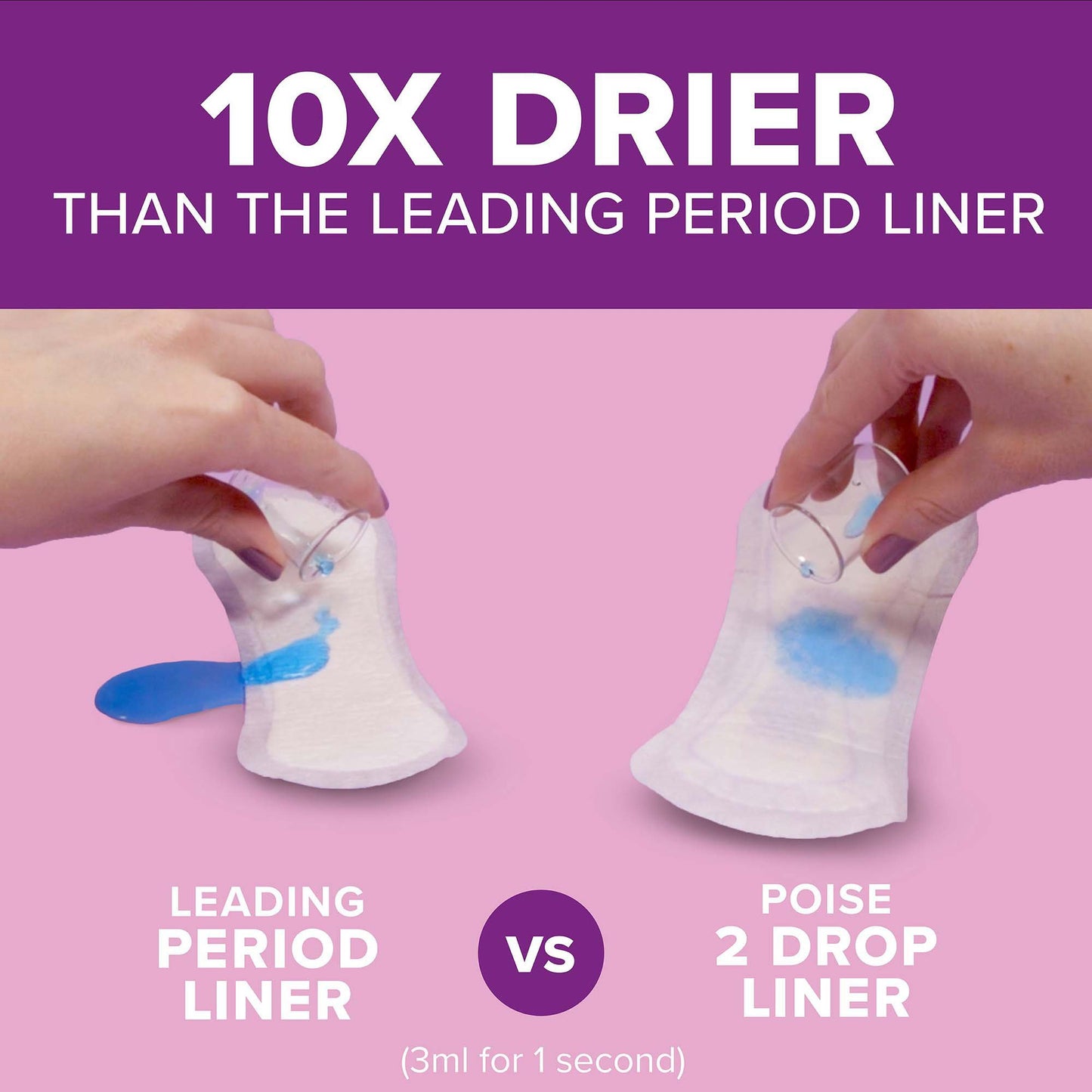 PAD, POISE PANTYLINER VERY LIGHT