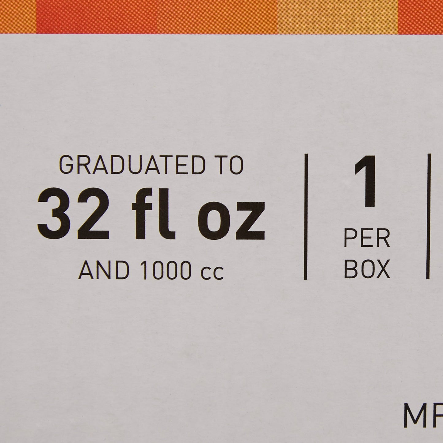URINAL, MALE W/CAP GRADUATED 32OZ