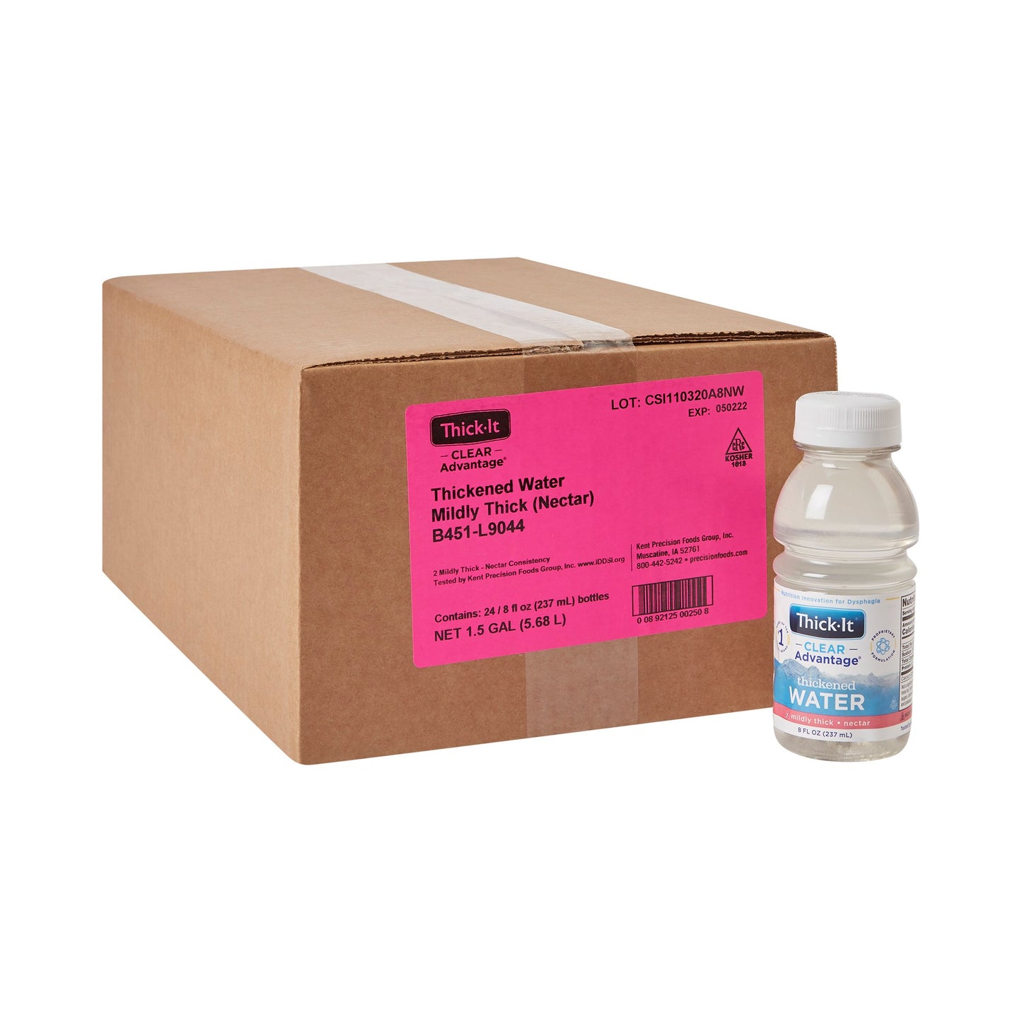 THICK-IT, CLEAR ADV WATER MILD/NECTAR 8OZ