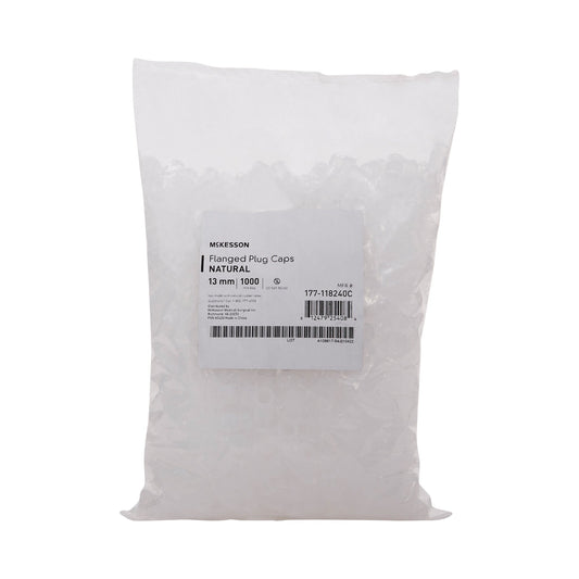 CAP, VAC TUBE NAT 13MM