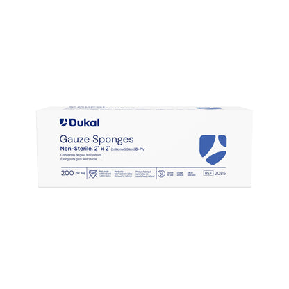 SPONGE, GAUZE 2"X2" 8PLY N/S