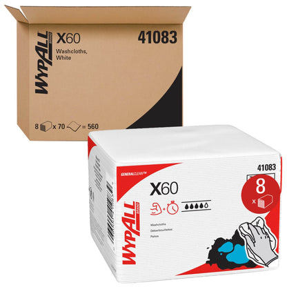 WIPER, DRY WYPALL CLTH LTWT WHT 12.5X10