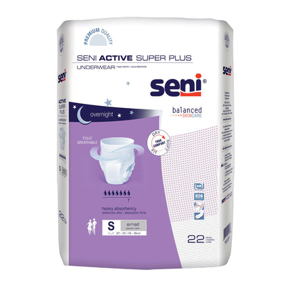 UNDERWEAR, INCONT ACTIVE SUPER+ SM 22"-33"