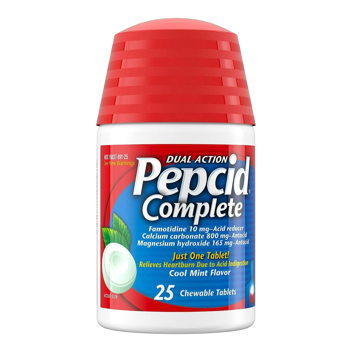 PEPCID COMPLETE, TAB CHEW COOLMINT